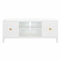 Safavieh Riya 2 Door 1 Shelf Media TV Stand, White MED5006A